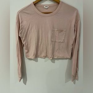 Garage Crop Long Sleeve Shirt